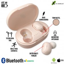 Fone Bluetooth XC-BTH-26 X-Cell - Rosa